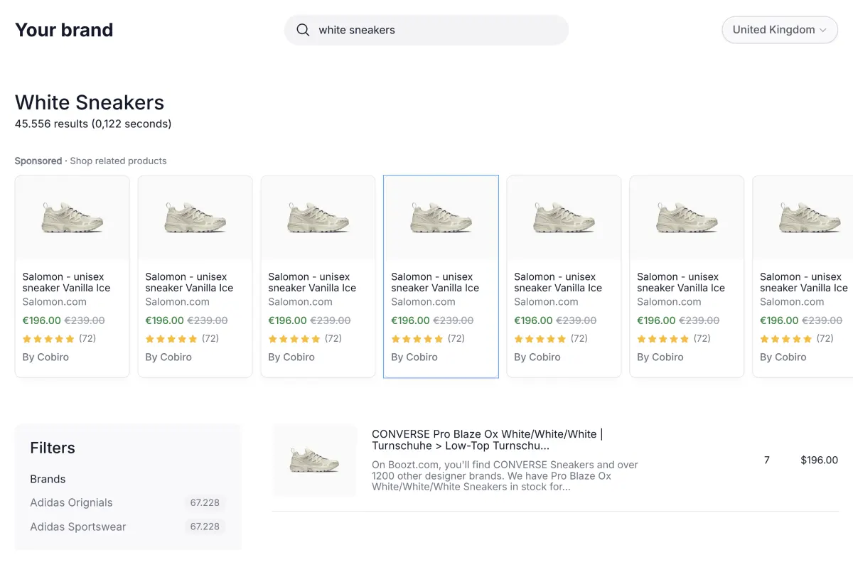 A whitelabelled CSS platform in an agency's own branding