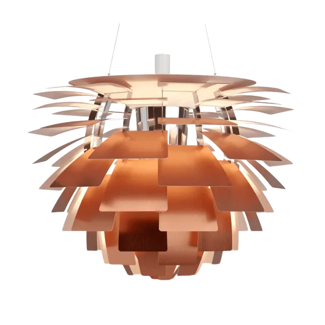 PH Artichoke Copper pendant lamp